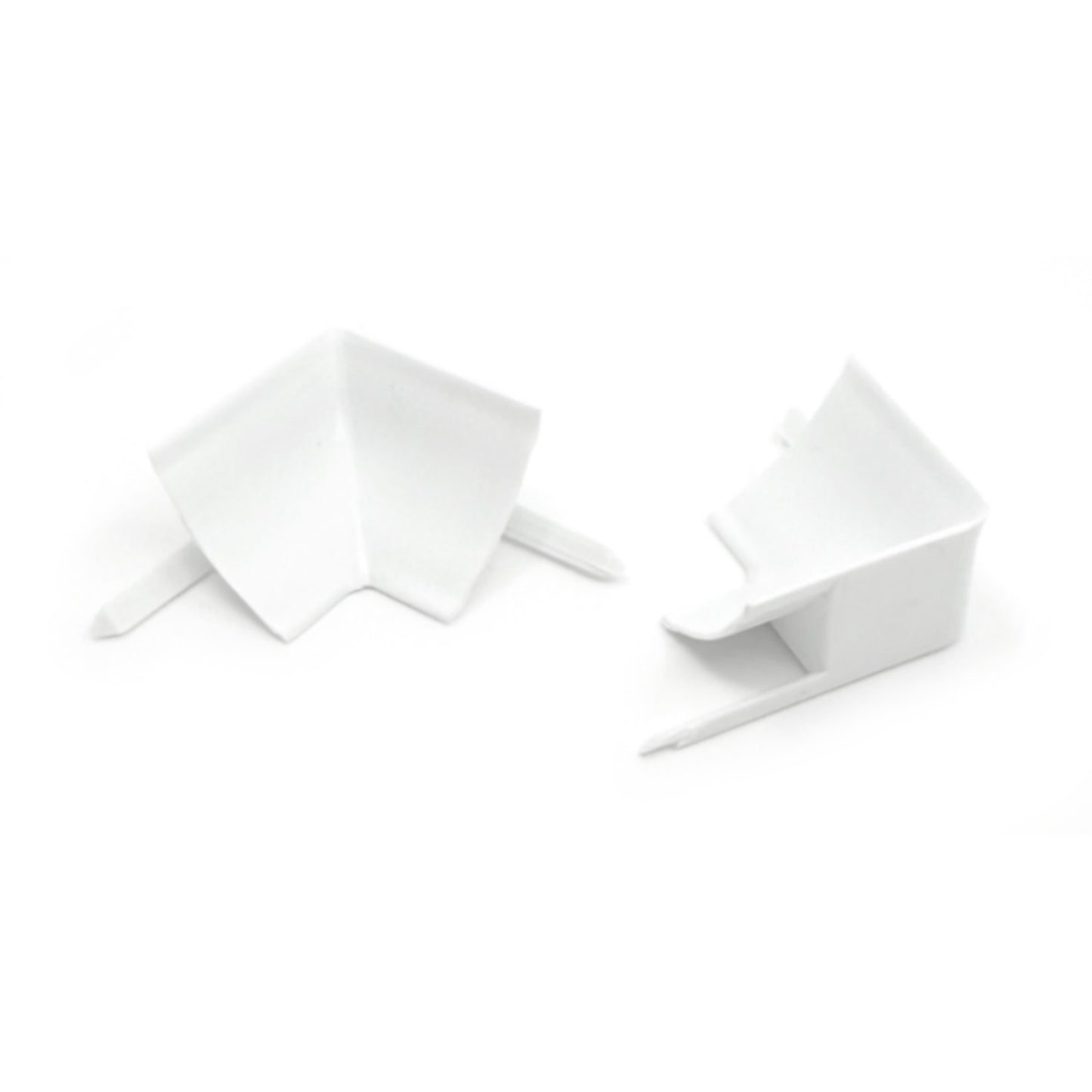 White Smarter Trim inside corner finishing piece for clean interior trim corner